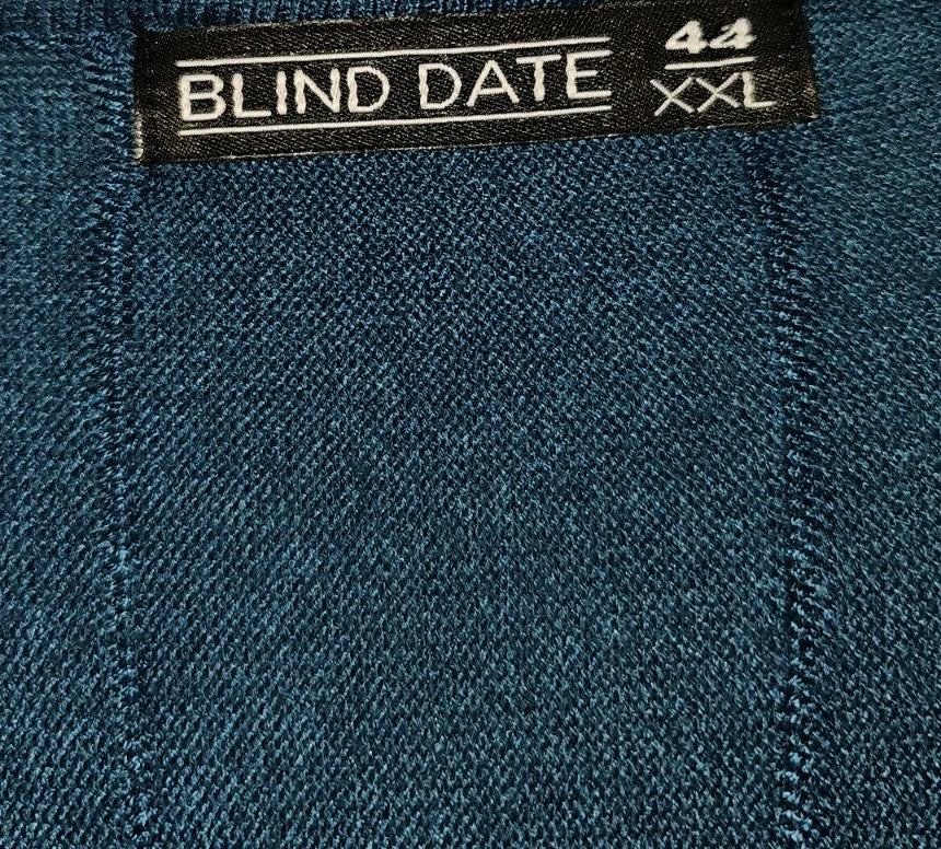 EK9853 Damen Pullover von Blind Date, blau, Gr.XXL2