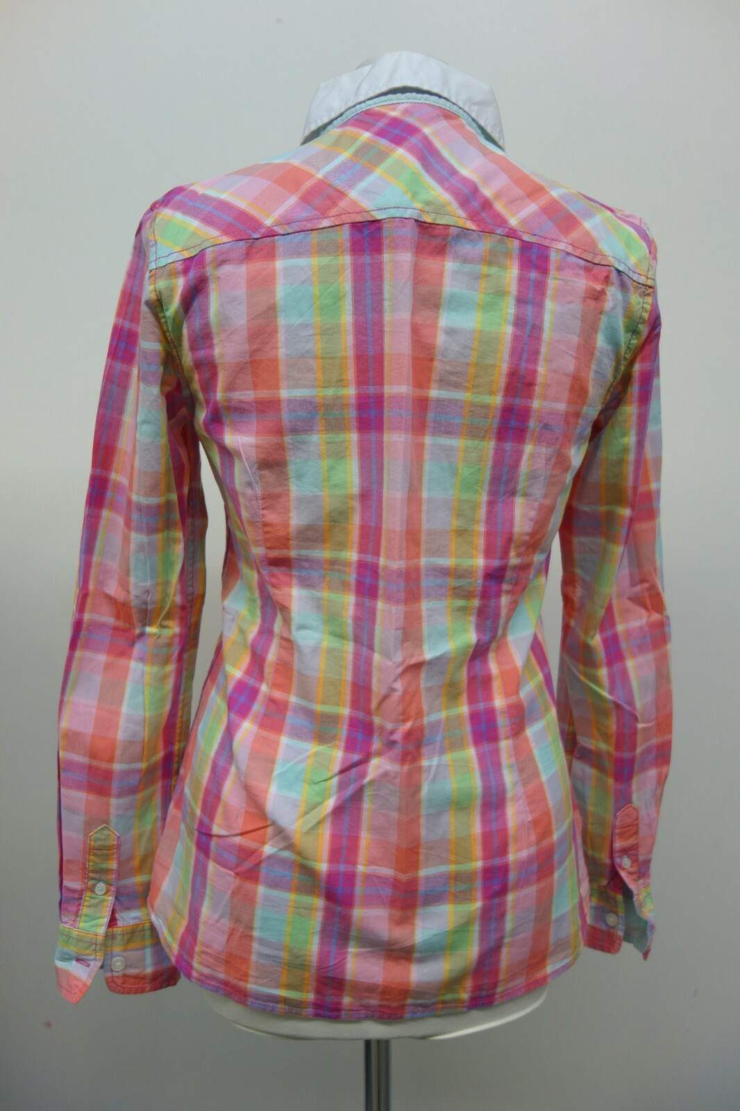 EK1314 Damen Bluse von Polo Sylt, kariert, Gr. S4