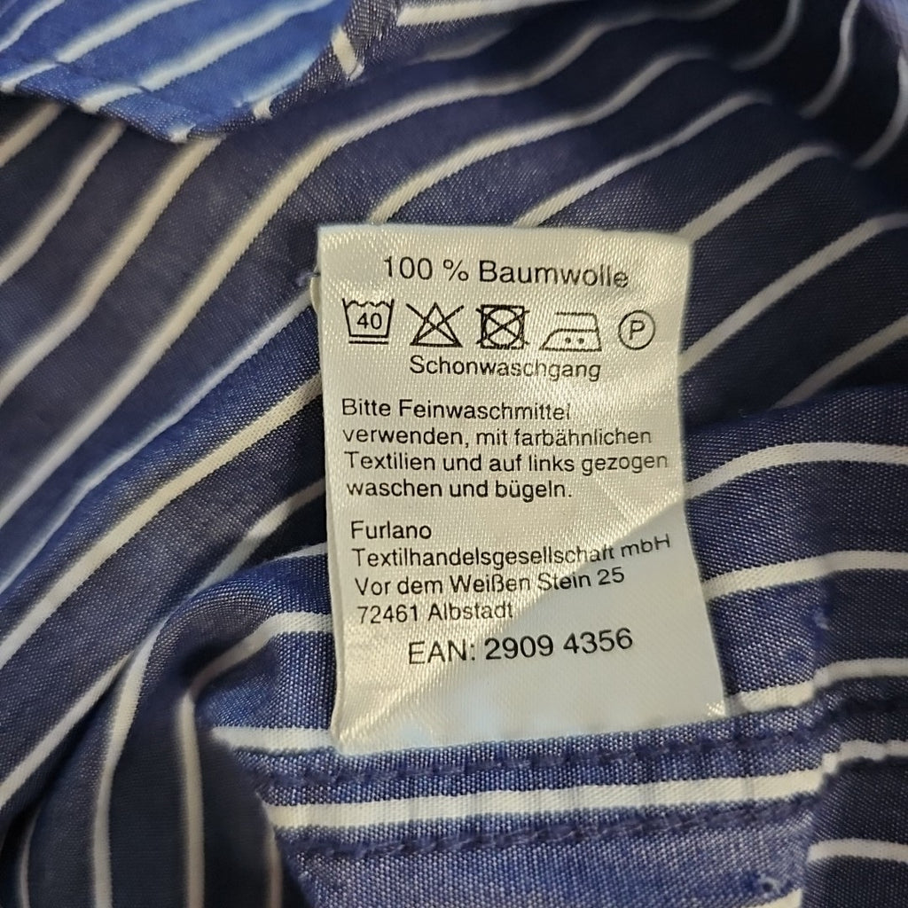 EK8994 Herren Hemd von Straight Up, blau, Gr.M6