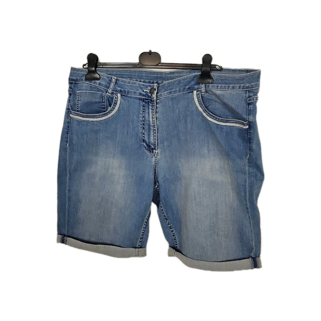 EK1916 Damen Hose Benotti Gr.50 Blau Taile 50cm Länge 52cm0