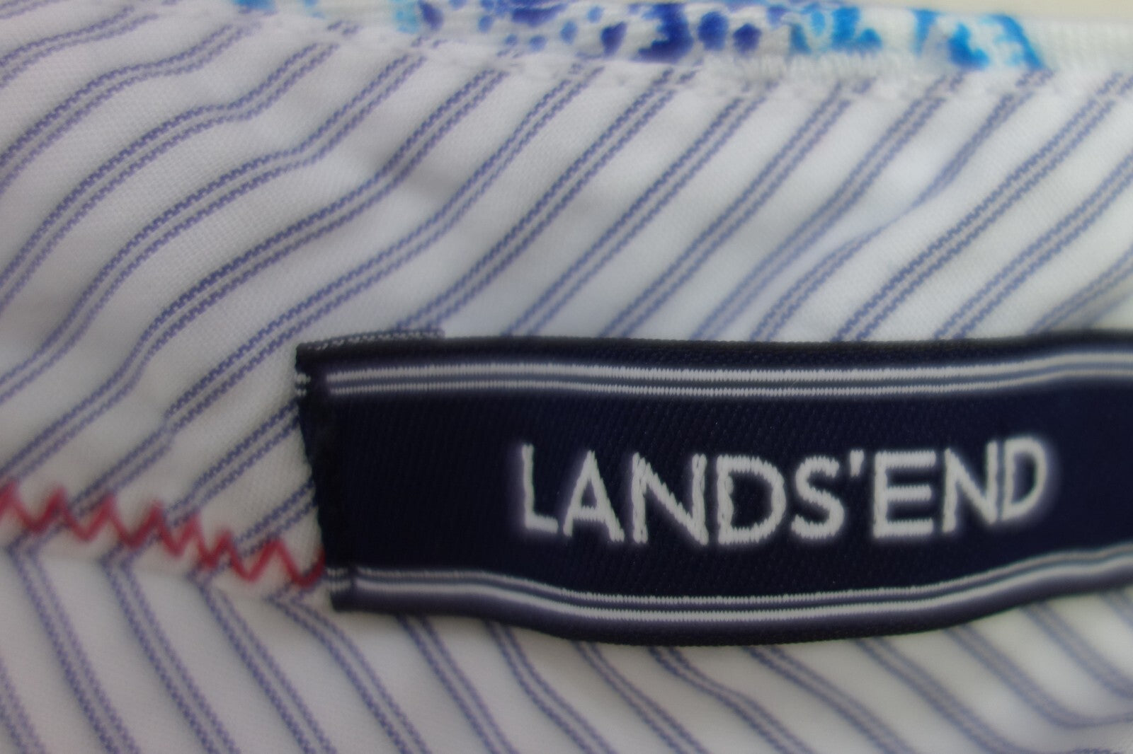 EK3873 Herren Shorts von Lands`end, blau-weiß, Gr.463