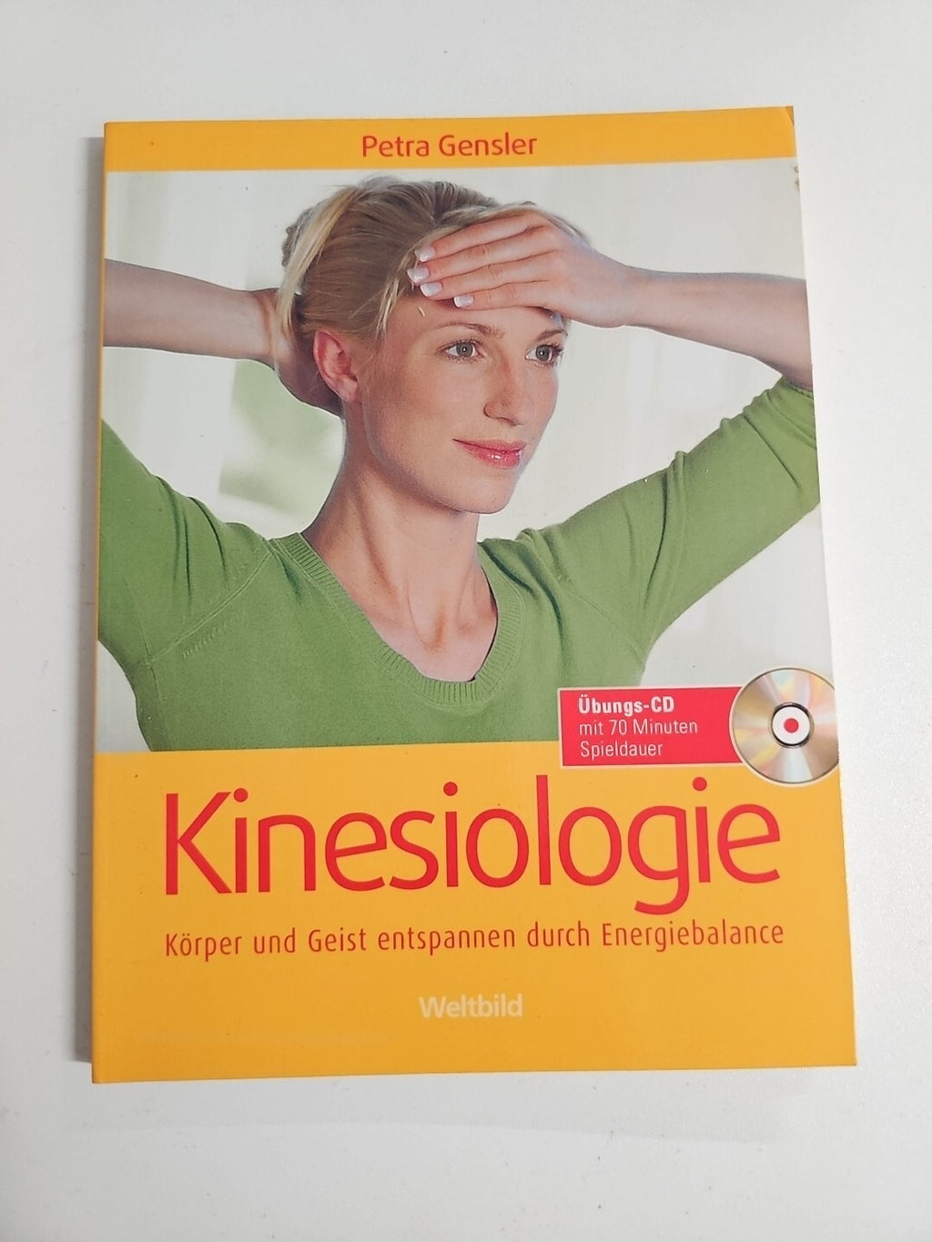 EB956 Weltbild Buch Kinesiologie mit Übungs CD in gutem Zustand 0