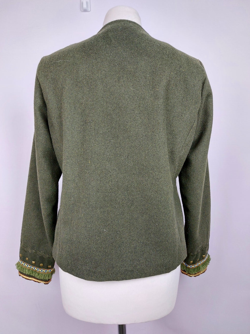 EK2467 Damen Jacke von Ciao Milano, grün, traditionell, Gr. M6