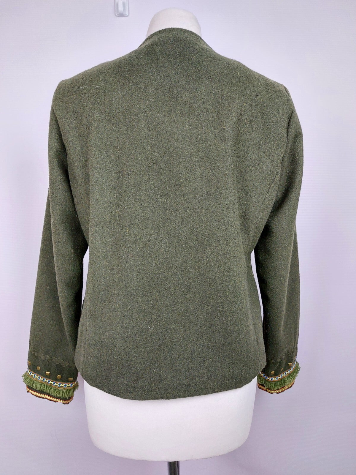 EK2467 Damen Jacke von Ciao Milano, grün, traditionell, Gr. M6