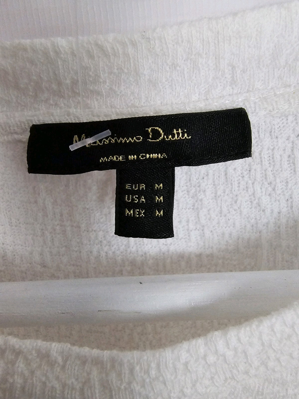 EK9580 Damen Bluse von Massimo Dutti, Weiß, Gr. M2