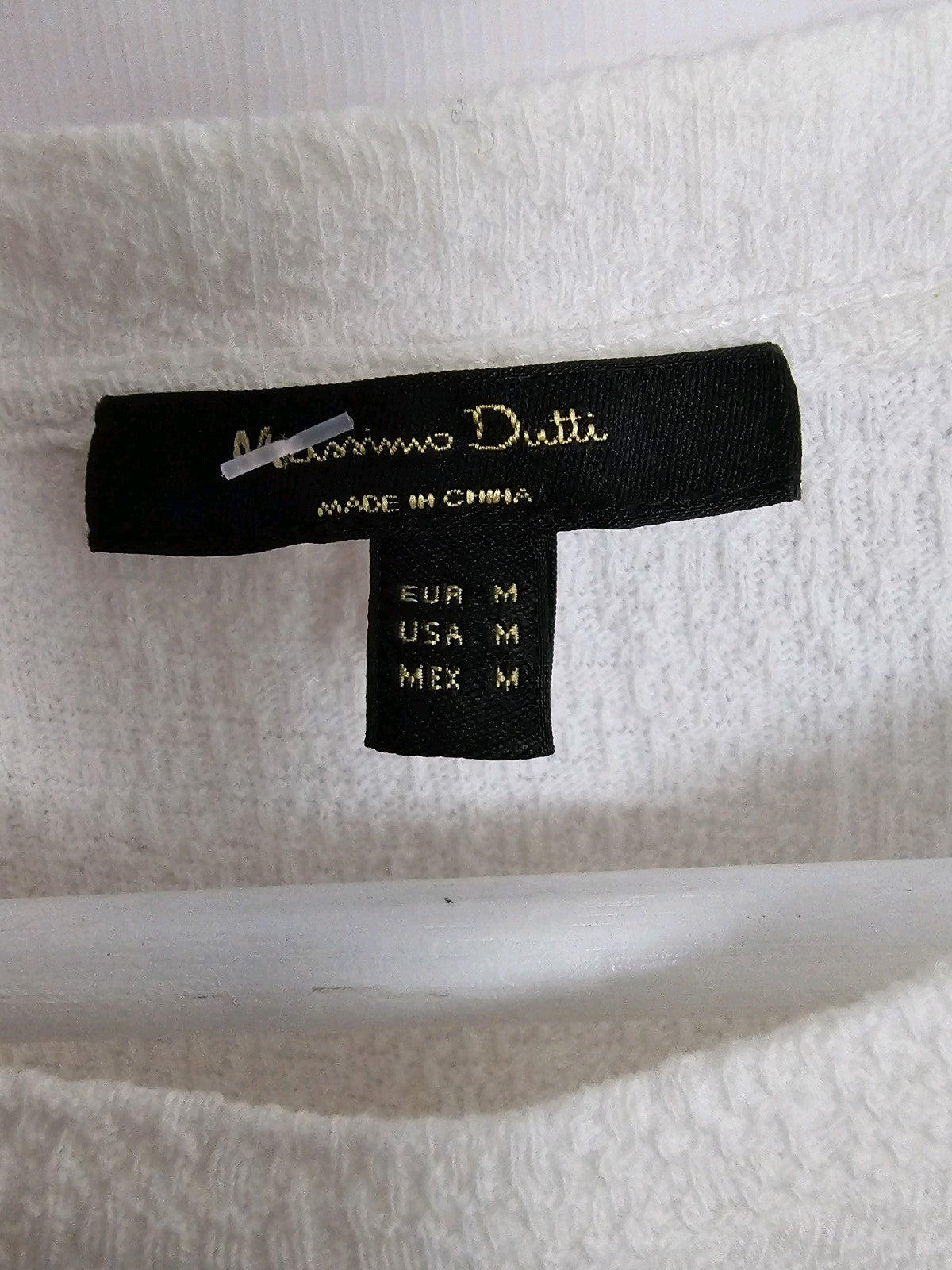 EK9580 Damen Bluse von Massimo Dutti, Weiß, Gr. M2
