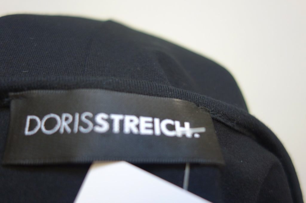 EK1142 Damen Longshirt von Doris Streich, schwarz, Gr. 405