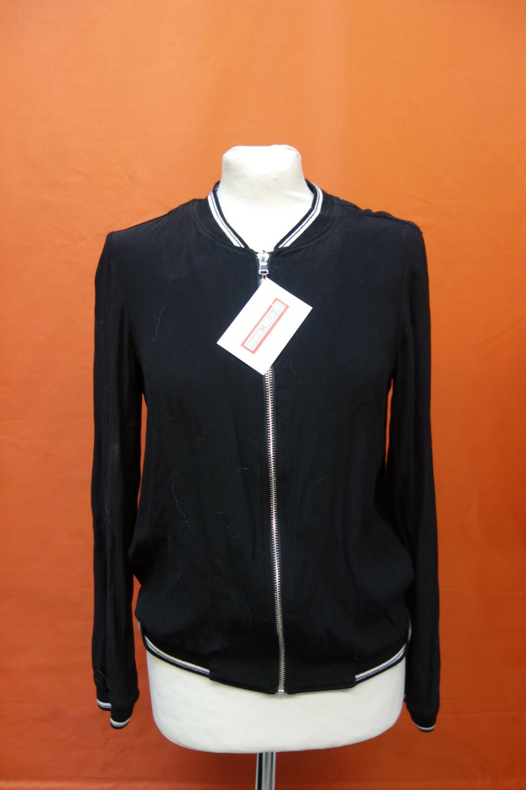 EK0093 Damen Jacke von Promod, schwarz, 360