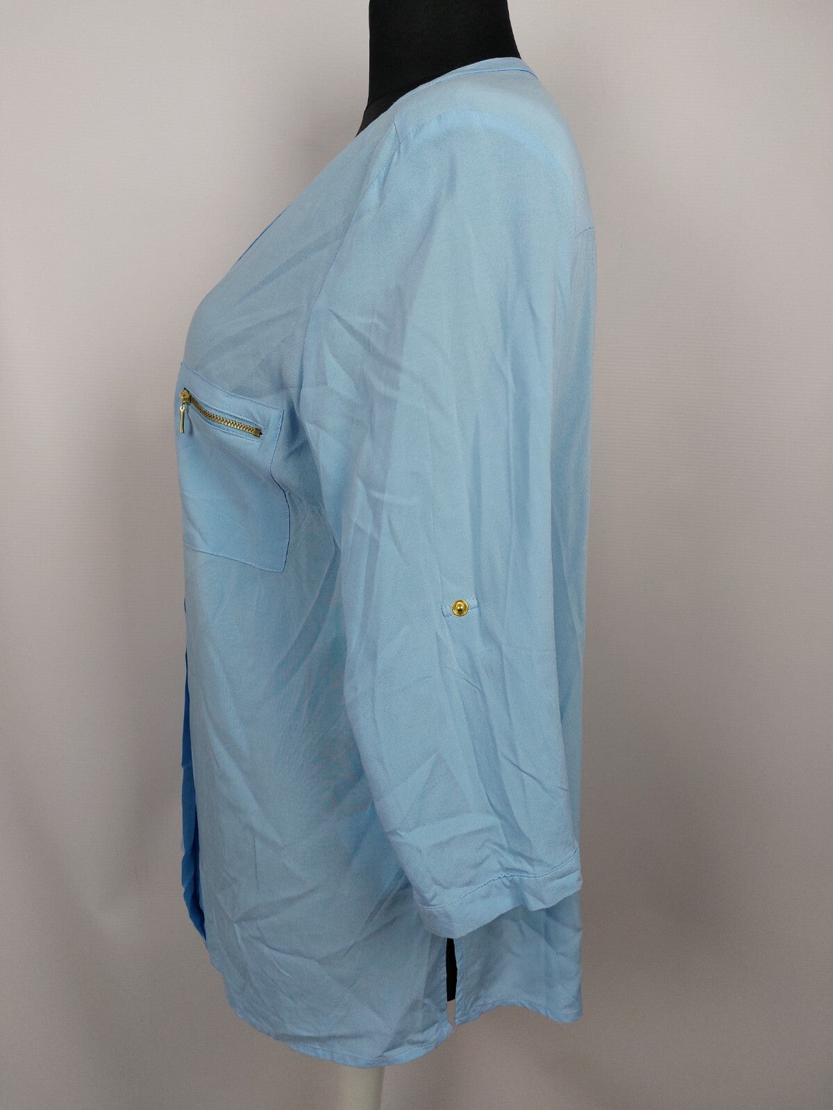 EK4984 Damen Bluse von Bonprix, hellblau, Gr.463