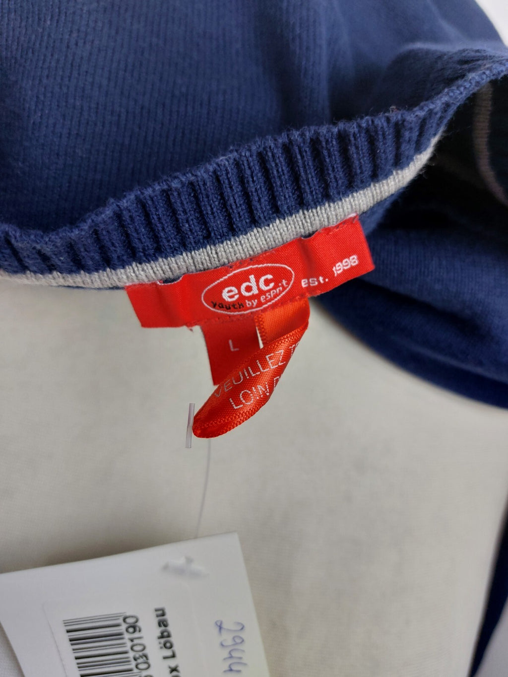 EK2944 Mädchen Pullover von edc, blau, Gr. 1645