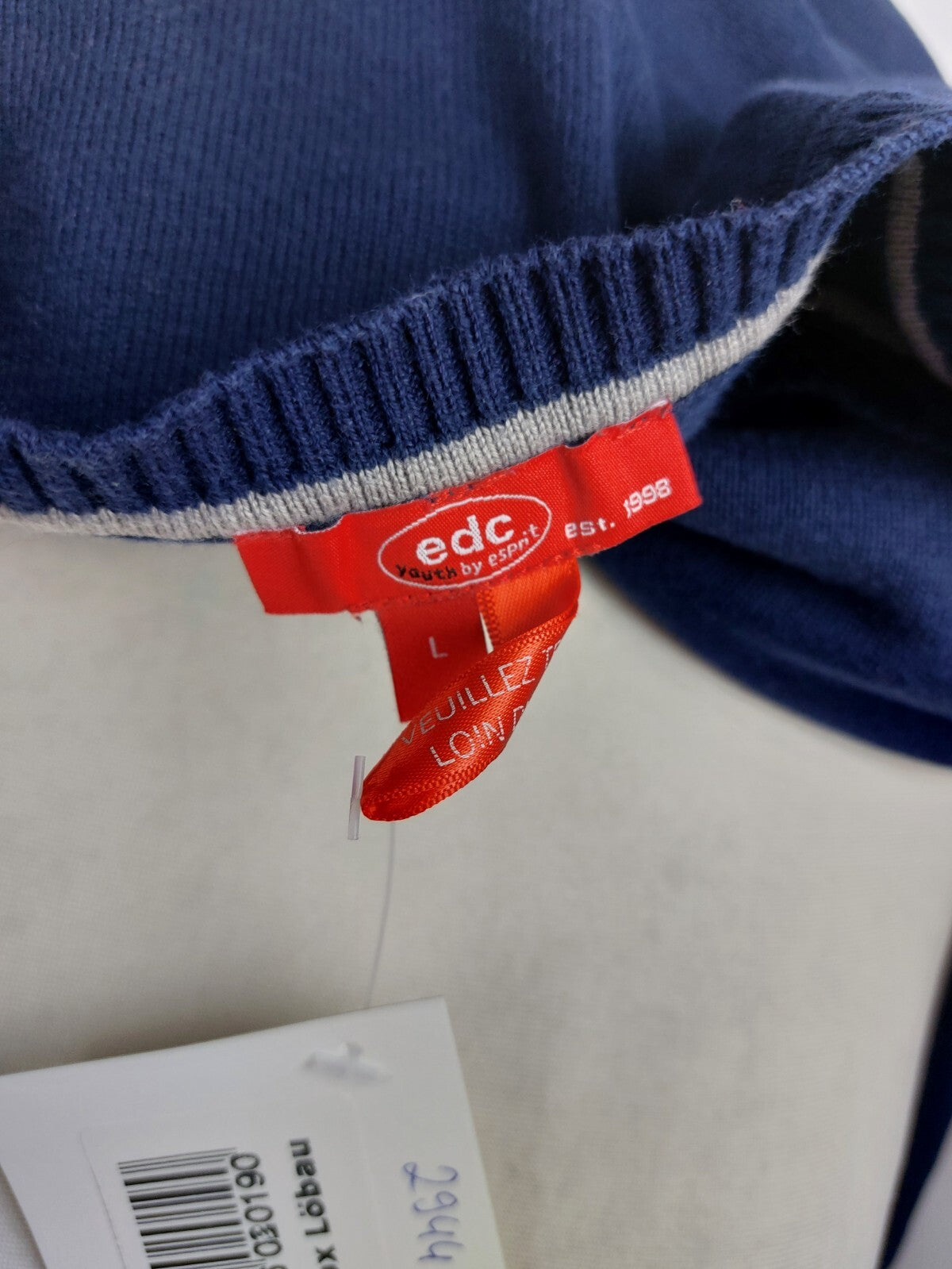 EK2944 Mädchen Pullover von edc, blau, Gr. 1645