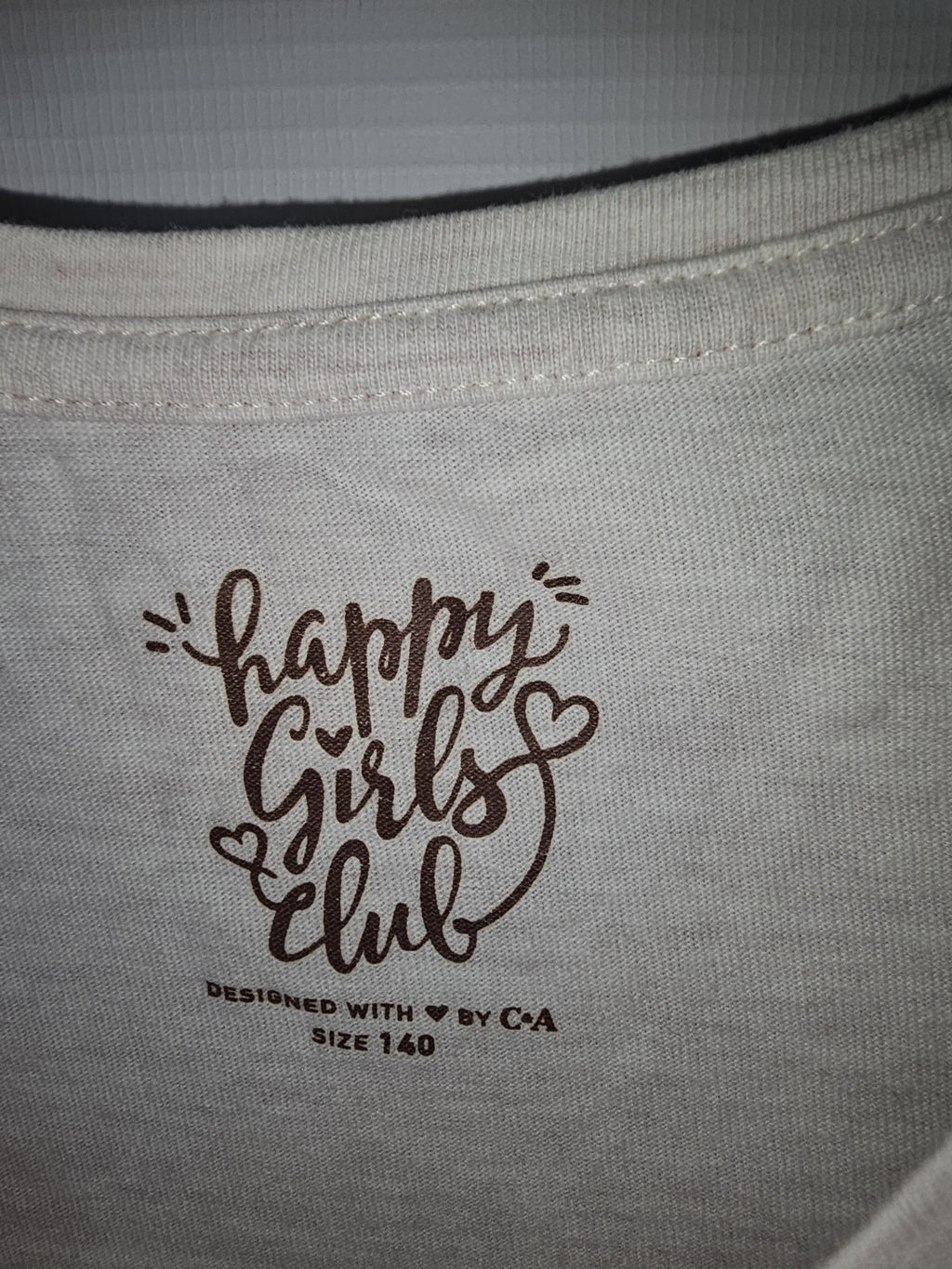 EK8211 Mädchen Kleid von C&A,  Grau, Gr. 1402