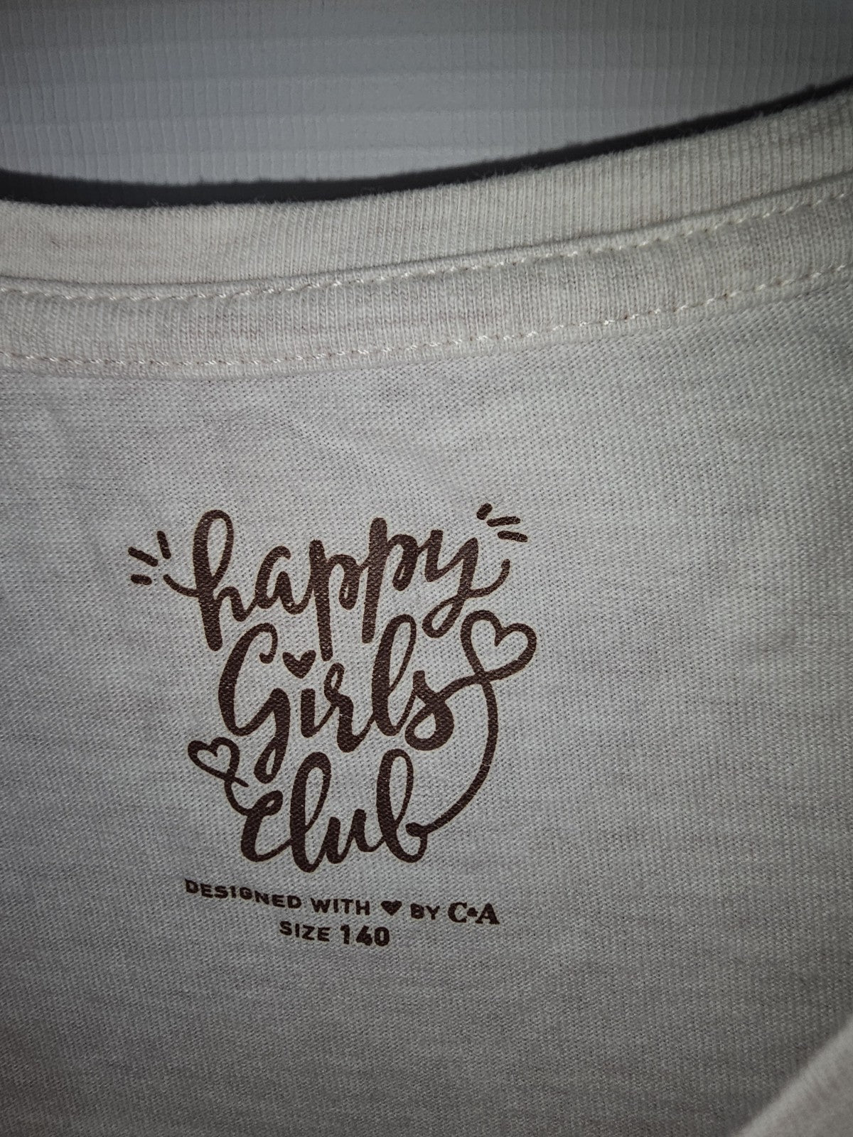 EK8211 Mädchen Kleid von C&A,  Grau, Gr. 1402