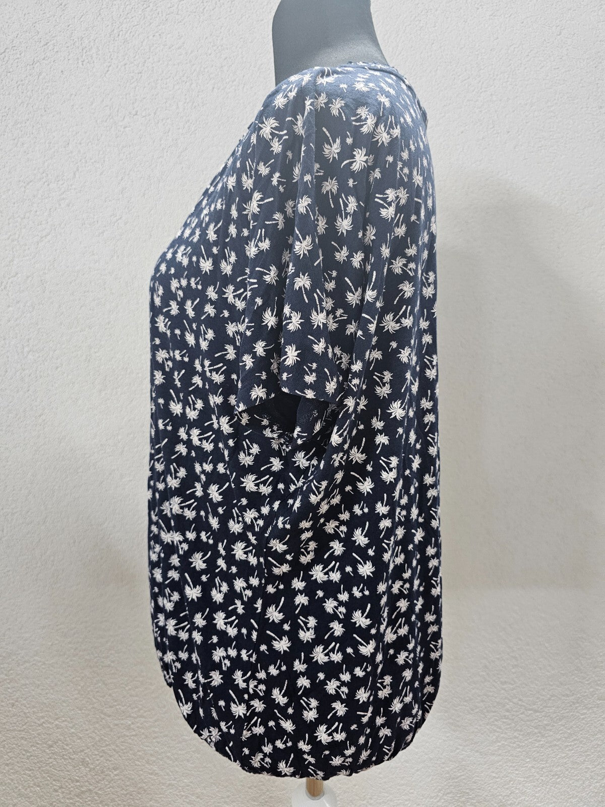 EK1903 Damen Shirt von Essentials by Tchibo, dunkelblau/weiß, Gr. 2XL3