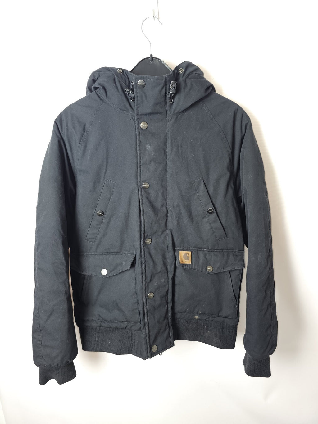 EK6736 Herren Carhartt Kapuzenjacke, Winterjacke in schwarz, Gr. M0