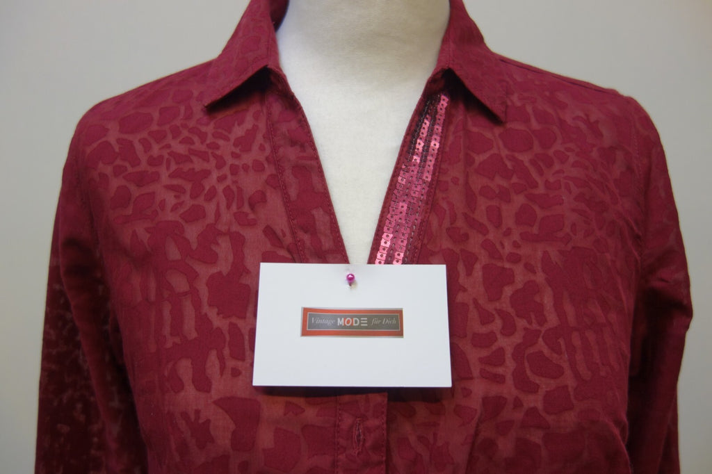 EK2300 Damen Bluse von Street One, dunkelrot, Gr. 362