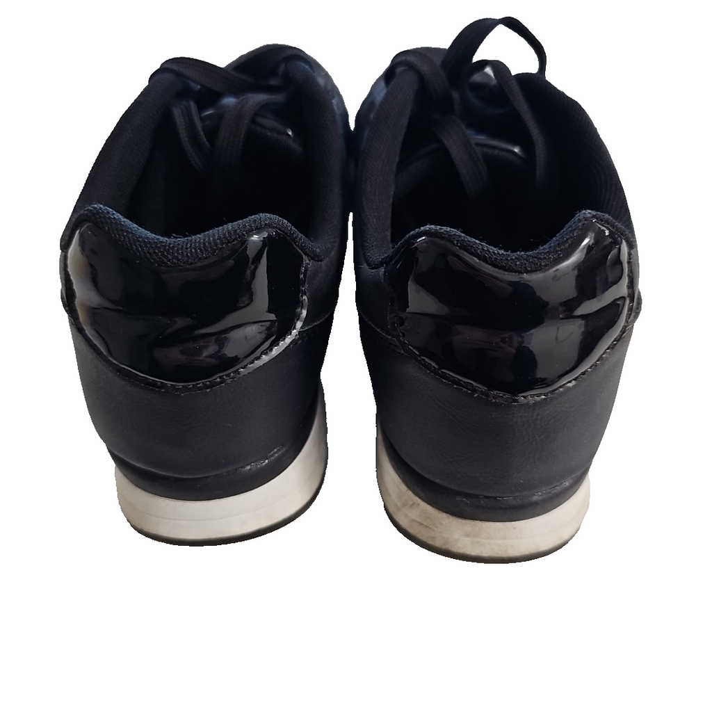 ES0747 Damen Sneaker von Walkx, schwarz, Gr.414