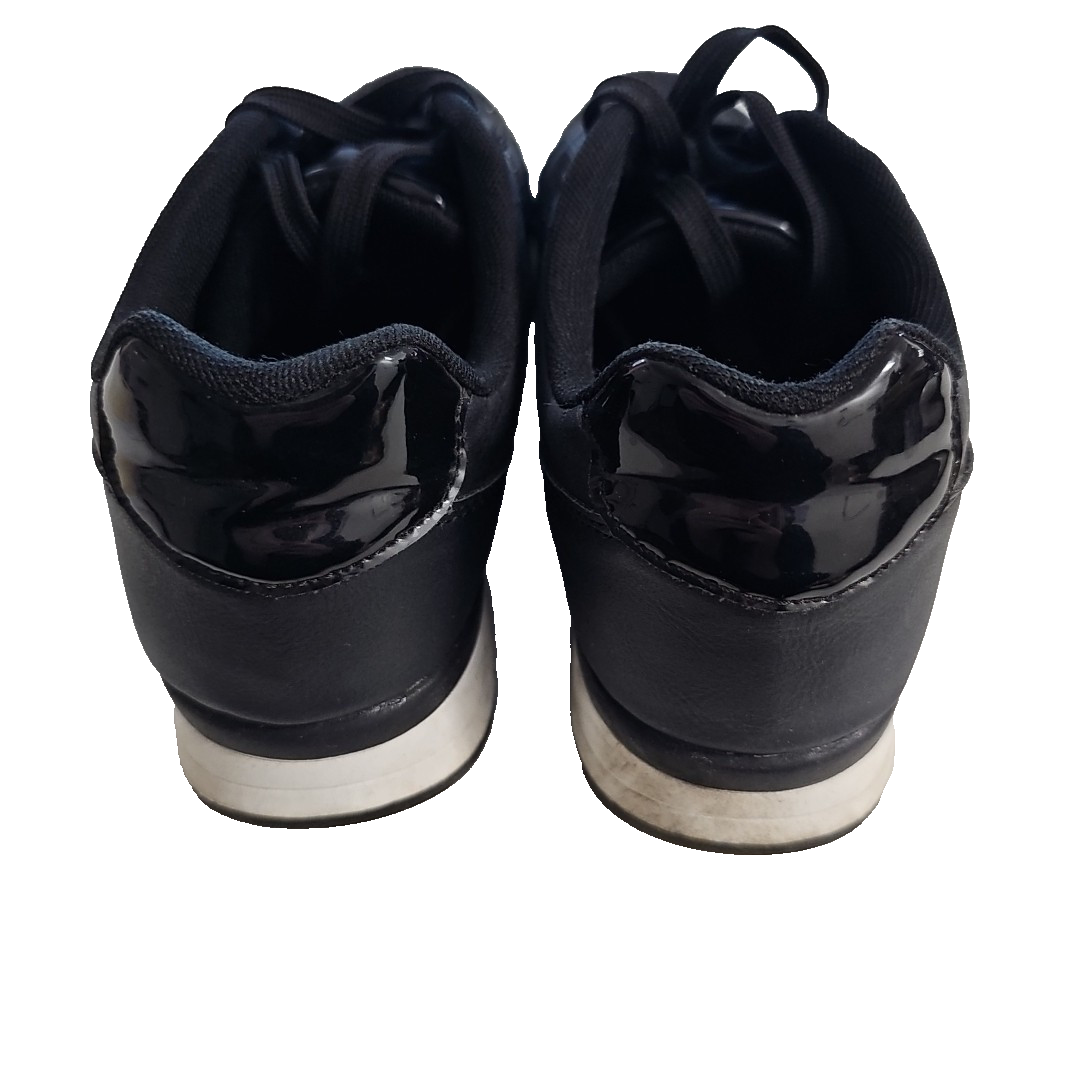 ES0747 Damen Sneaker von Walkx, schwarz, Gr.414