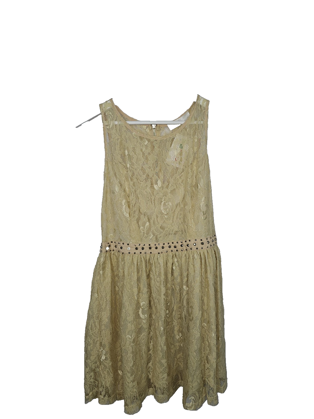 EK7542 Damen Kleid von Maughy, Gelb, Gr.L0