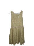 EK7542 Damen Kleid von Maughy, Gelb, Gr.L0