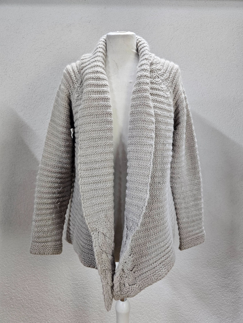 EK6167 Damen Strickjacke von Amy Vermont, grau, Gr. 380