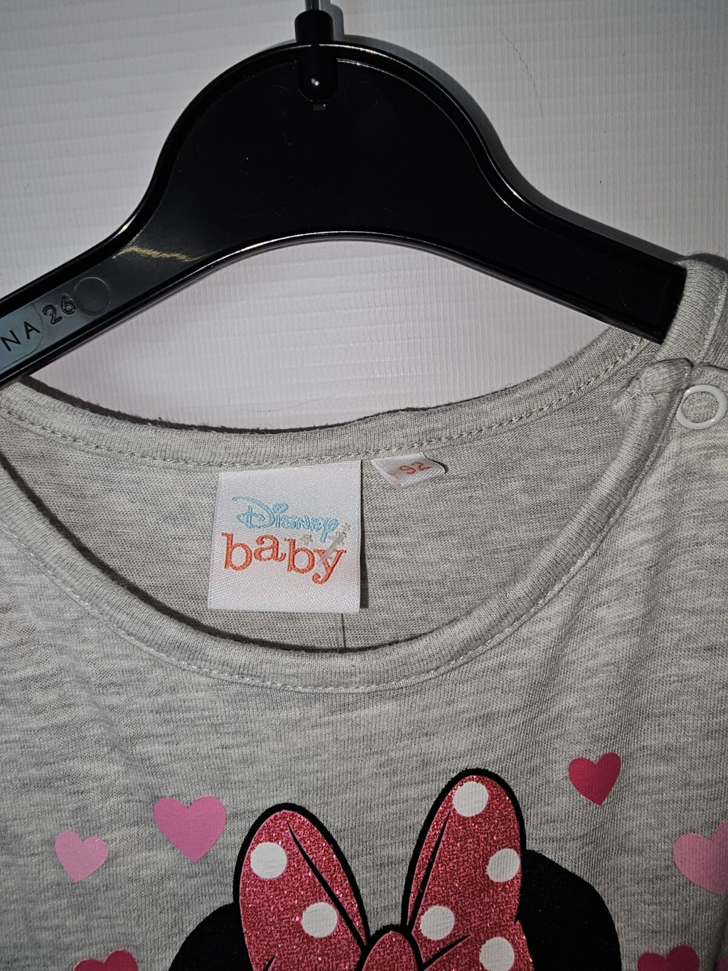 EK0493 Mädchen Kleid von Disney Baby, Grau, Gr.921