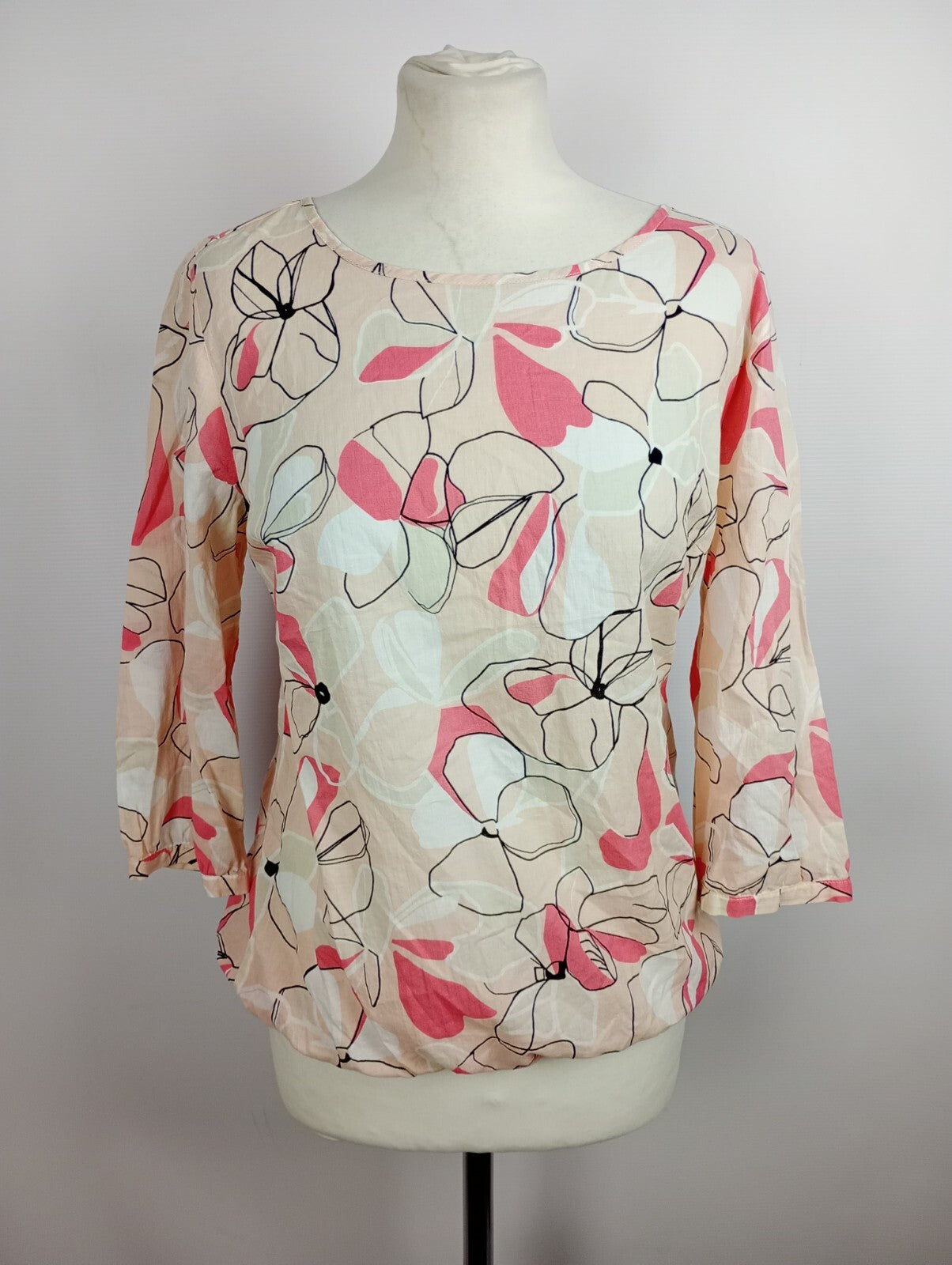 EK5144 Damen Bluse von Opus, rosa, Gr. 380
