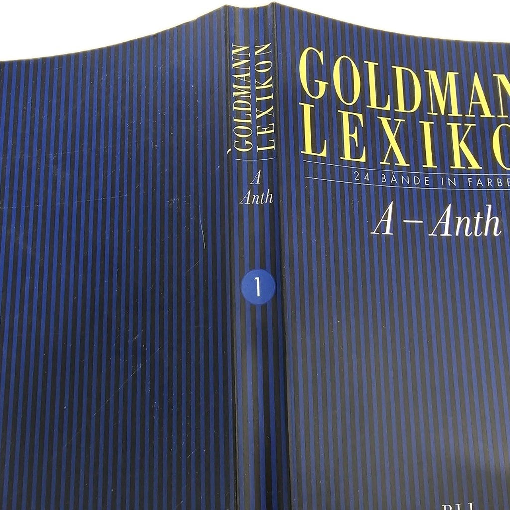 EB3916 Goldmann Lexikon, 24 Bänder in Farbe: Band 1, A-Anth2