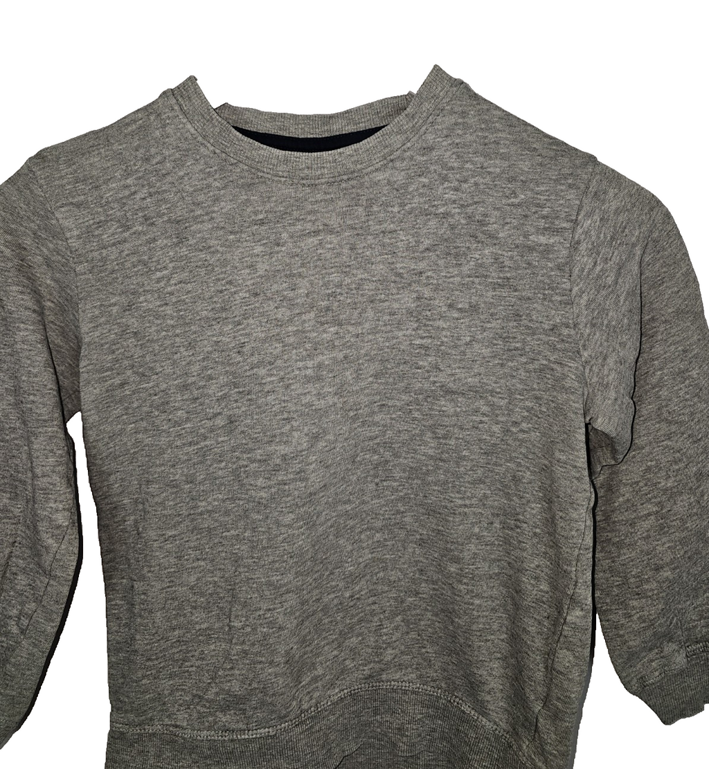 EK7365 Jungen Pullover von Bonprix,  Grau, Gr.116/1221