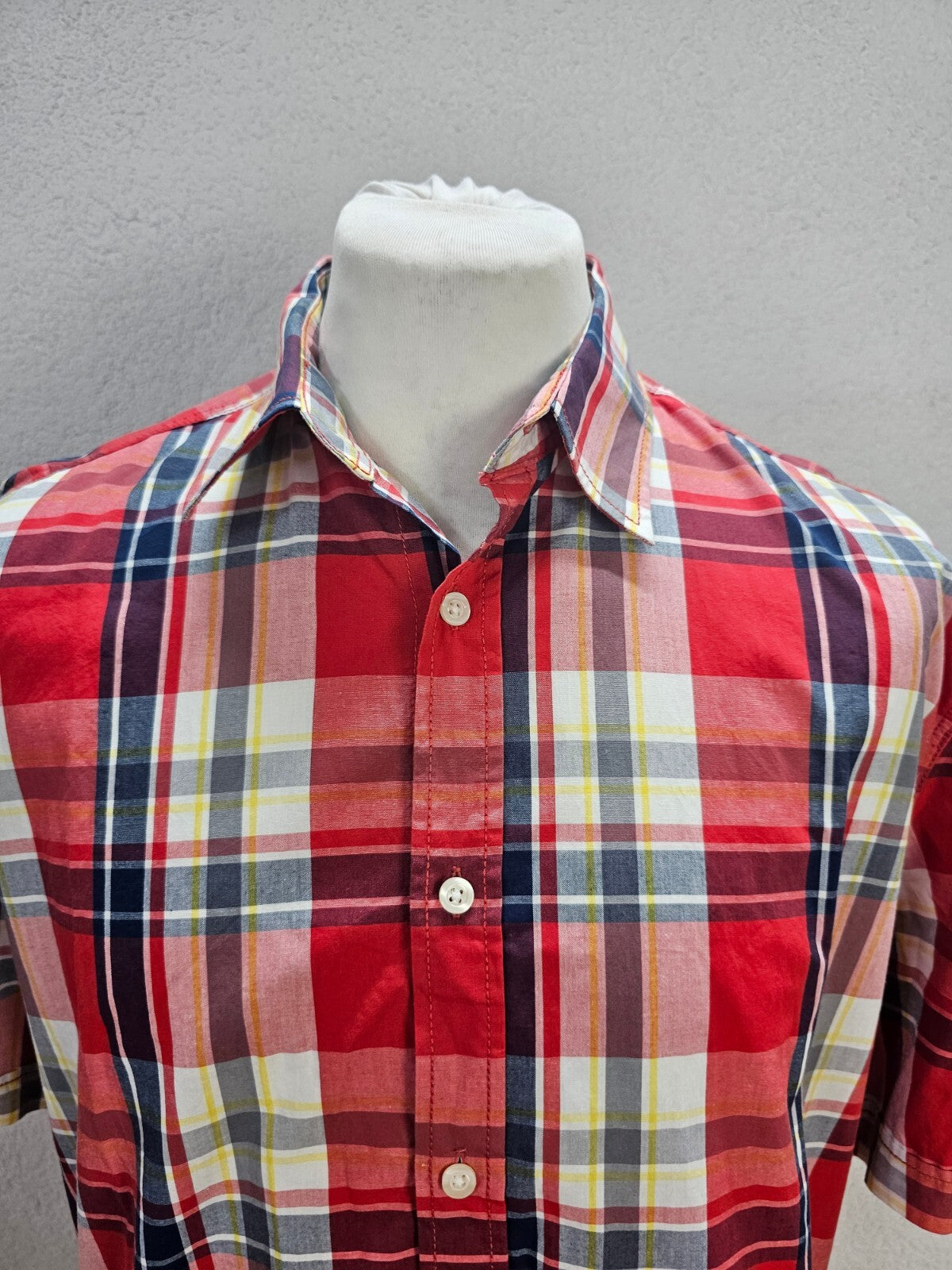 EK6024 Herren Hemd von Watsons, rot-blau-gelb, Gr.L (41/42)1