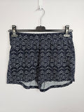 EK5601 Damen Stoff Shorts von Vero Moda, blau/weiß, Gr. M0