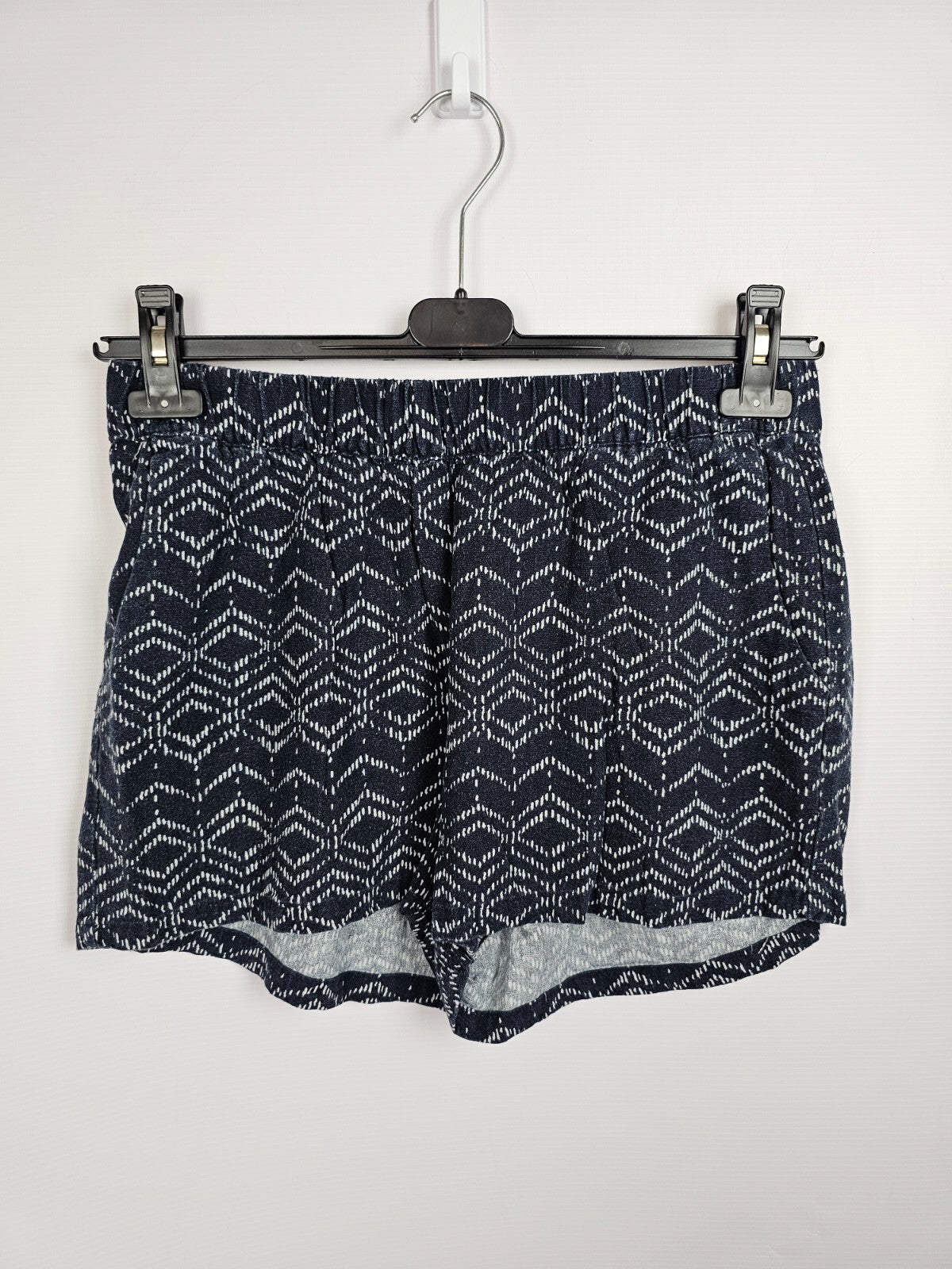 EK5601 Damen Stoff Shorts von Vero Moda, blau/weiß, Gr. M0
