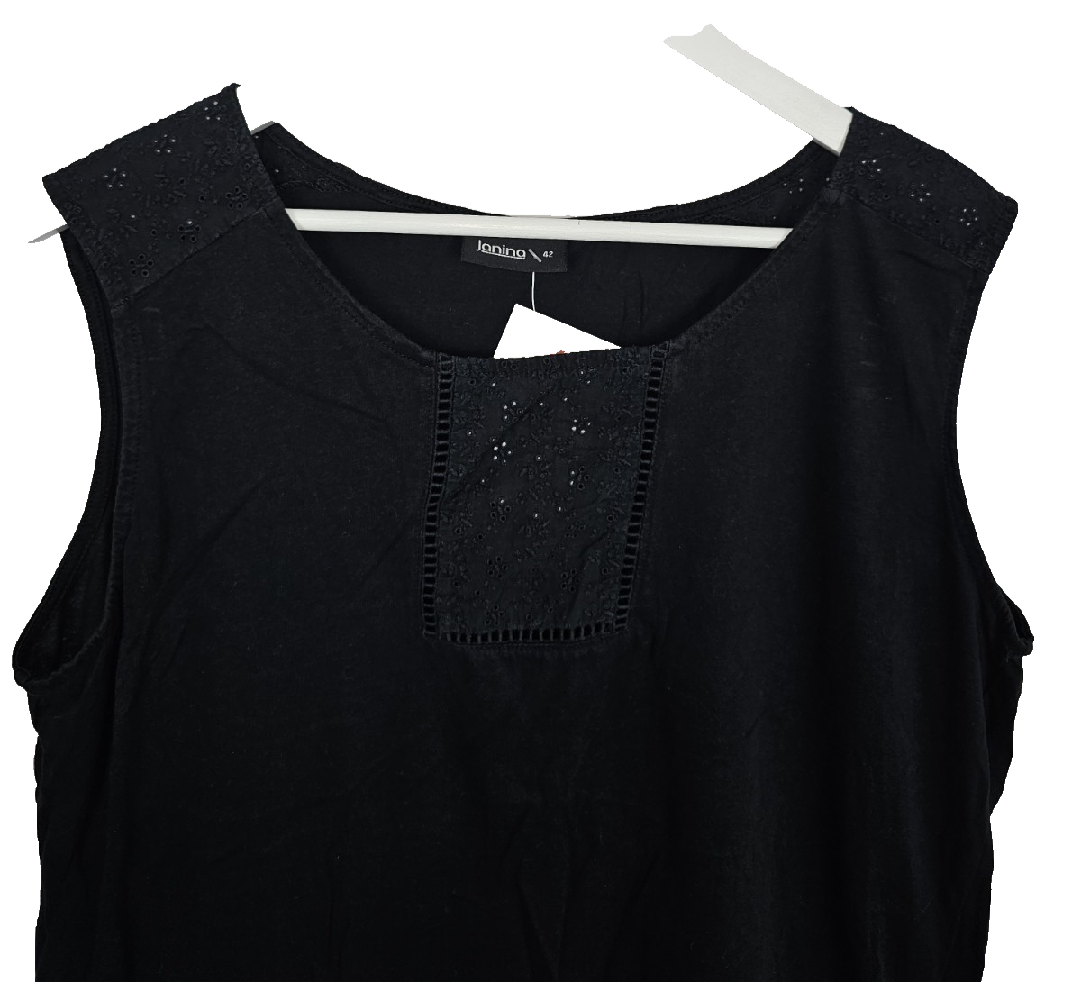 EK8392 Damen Bluse von Janina, Schwarz, Gr.421