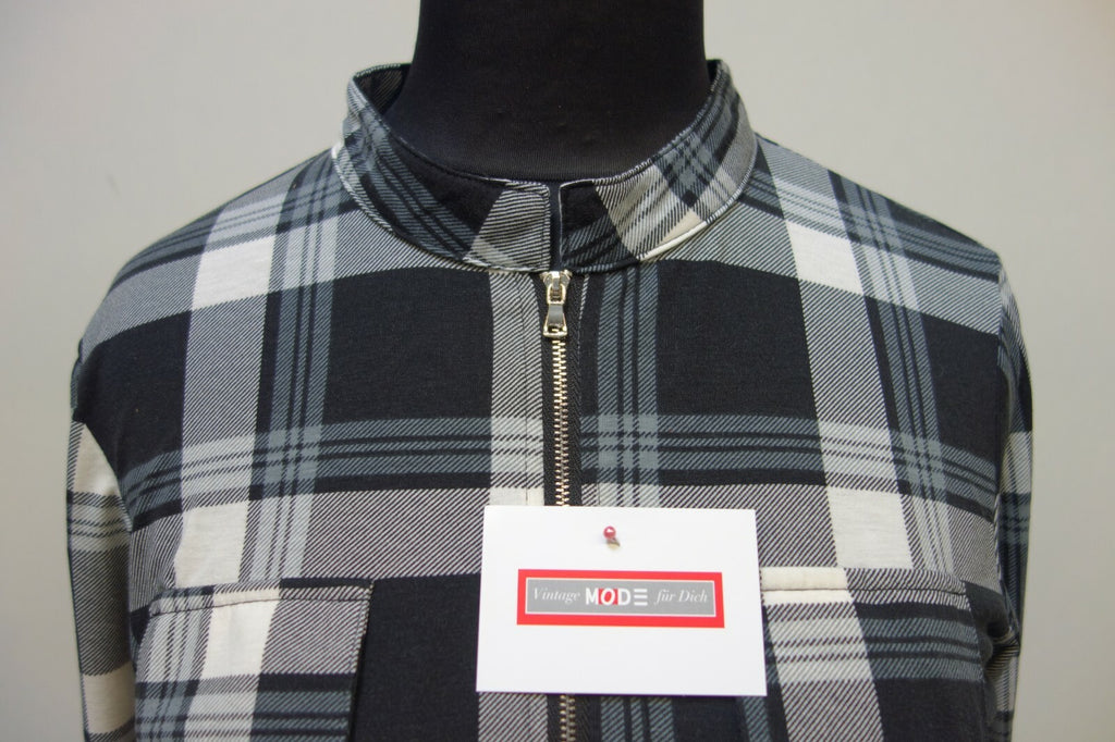 EK1087 Damen Shirt von Odosalii, kariert, XL1