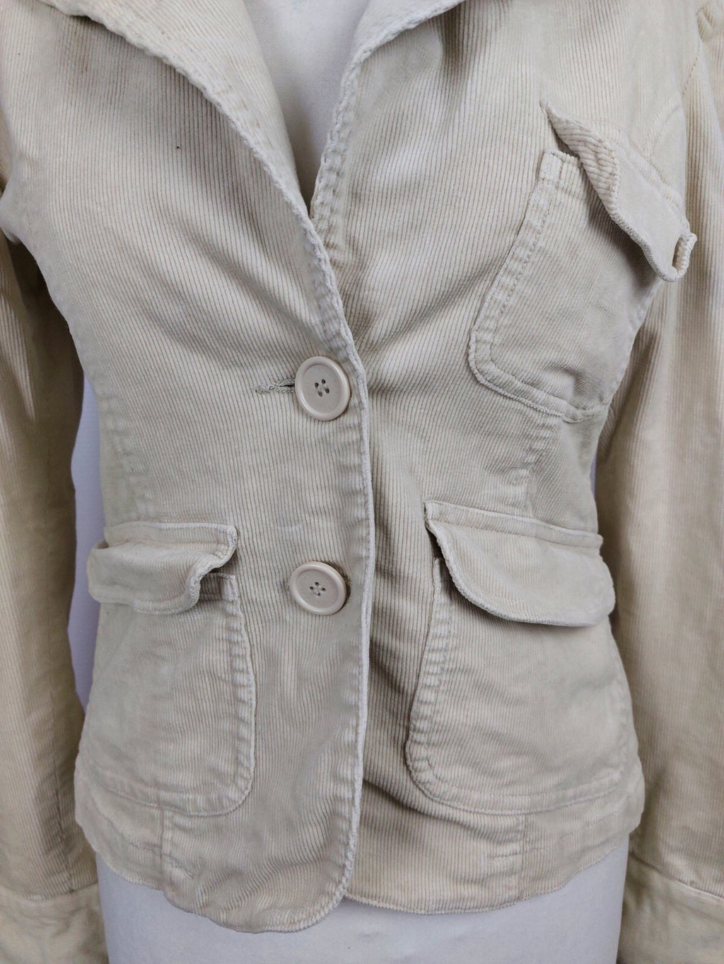 EK3274 Damen Blazerjacke von Amisu, beige, Gr. 361