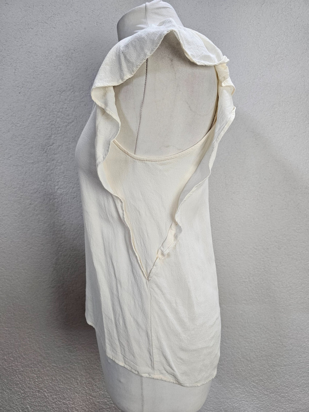 EK6363 Damen Bluse von H&M, beige, Gr.361