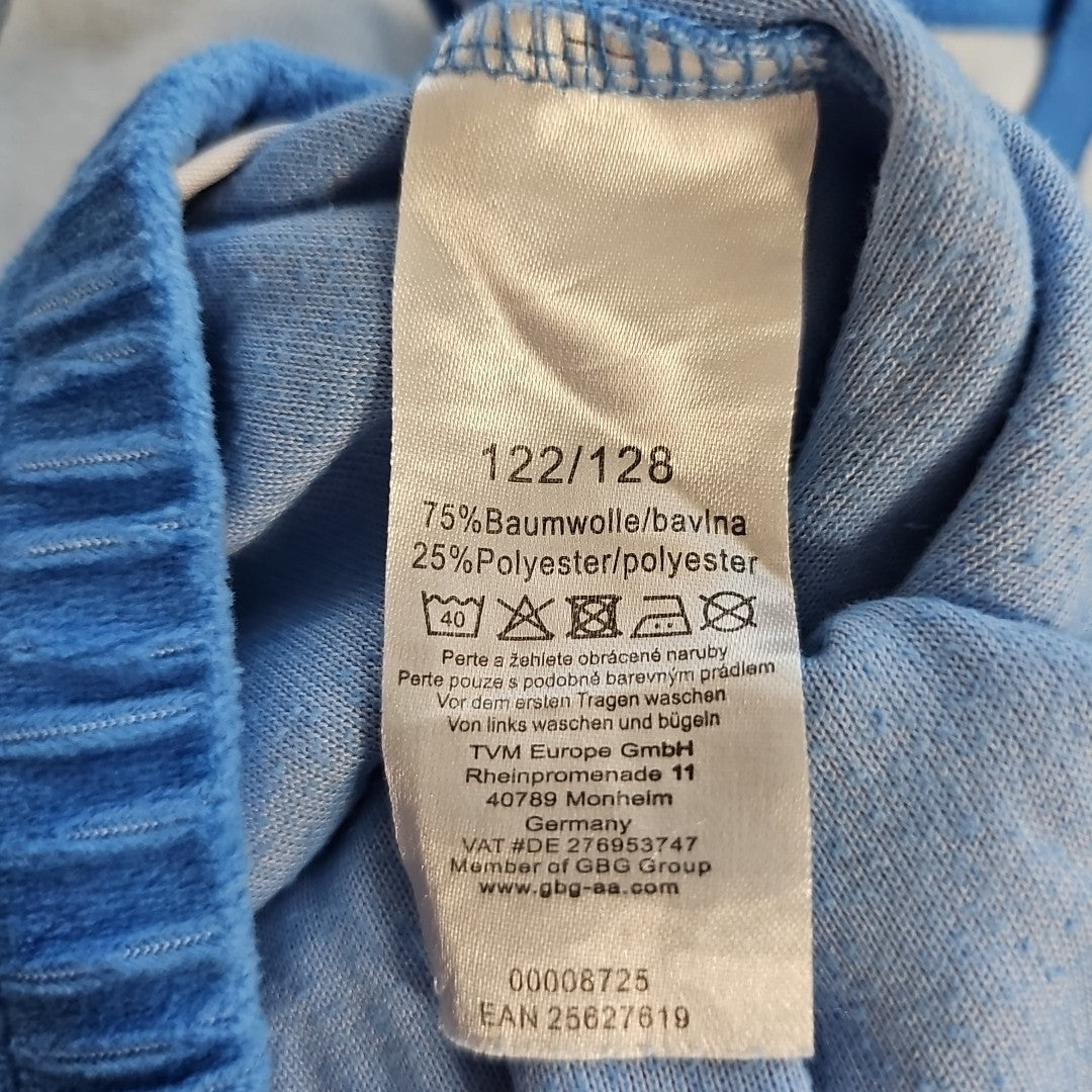 EK8999 Jungen Schlafanzug von Paw Patrol, blau, Gr.122/1289