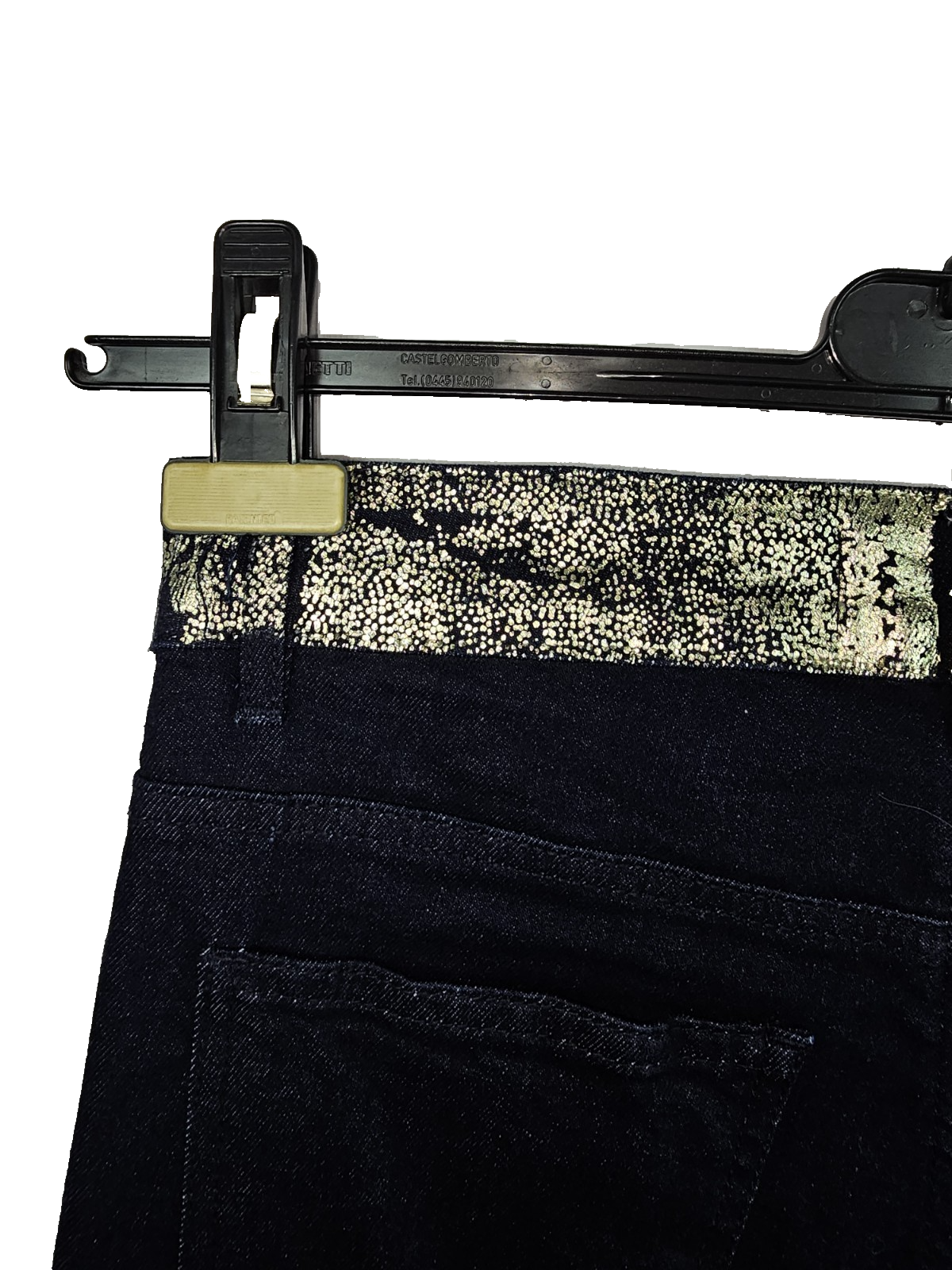 EK7802 Damen Jeans von Rick Cardona, blau-gold, Gr.364