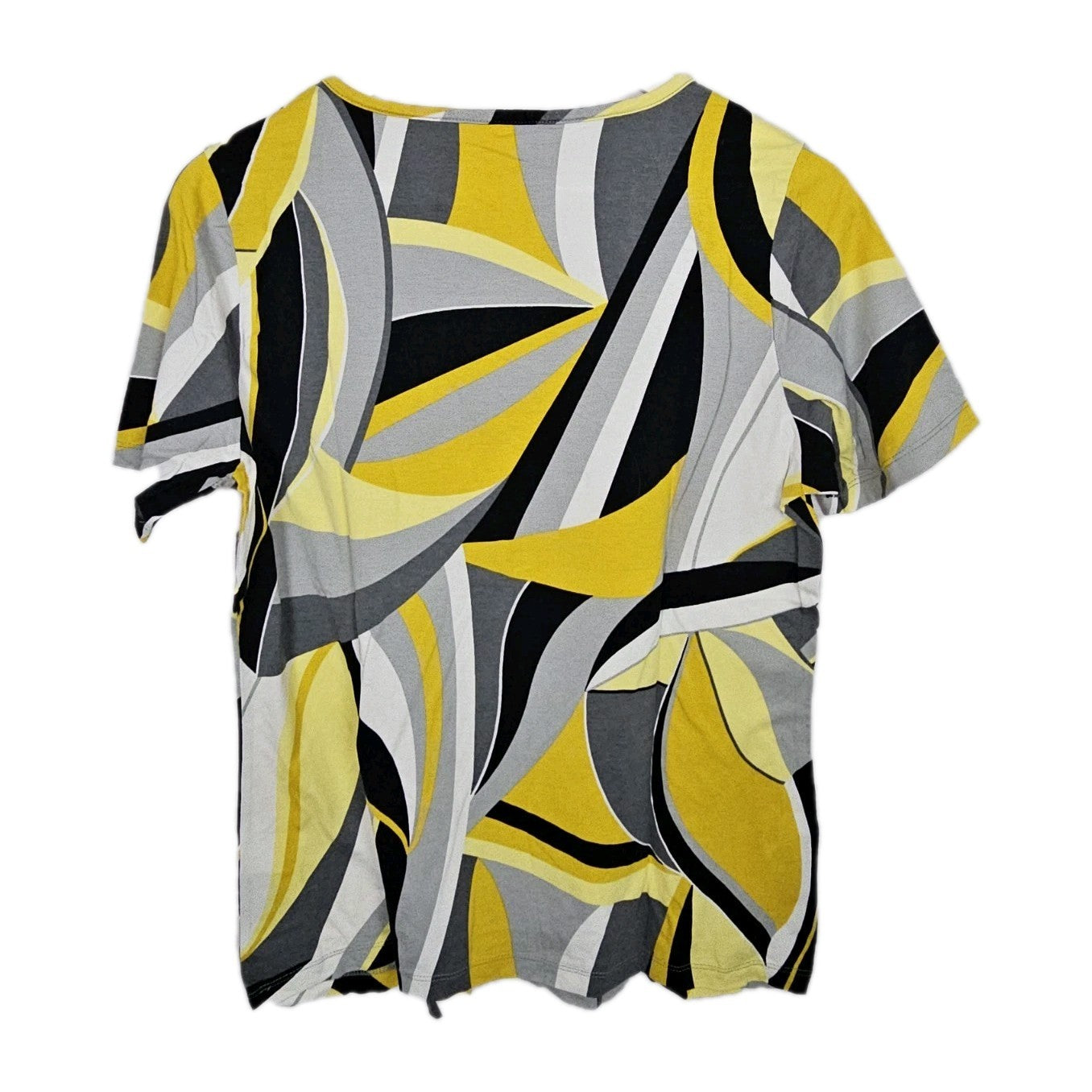 EK10284 Damen T-Shirt, gelb-grau-schwarz, Gr.422