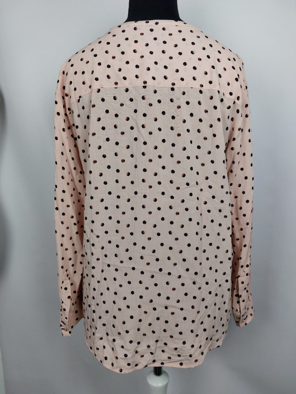 EK4804 Damen Bluse von Tom Tailor, rosa, gepunktet, Gr. 446