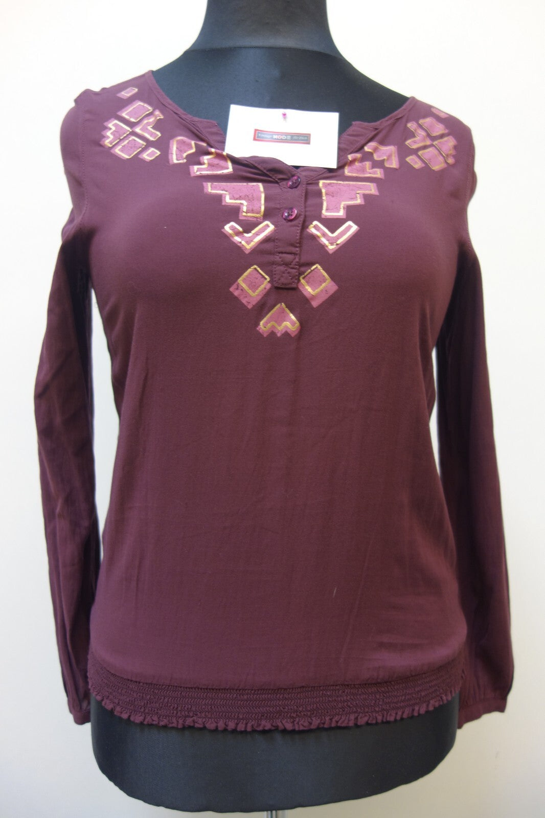 EK1478 Damen Bluse von EDC, lila, Gr. S0