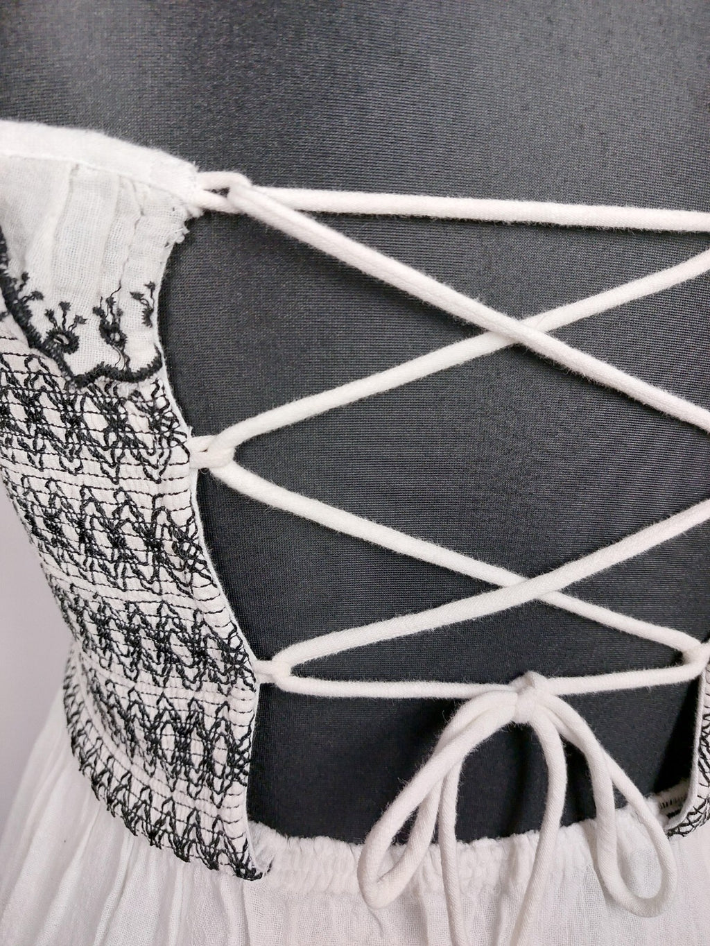 EK4856 Damen Kleid von River Island, weiß-schwarz, Gr.14(XL)9