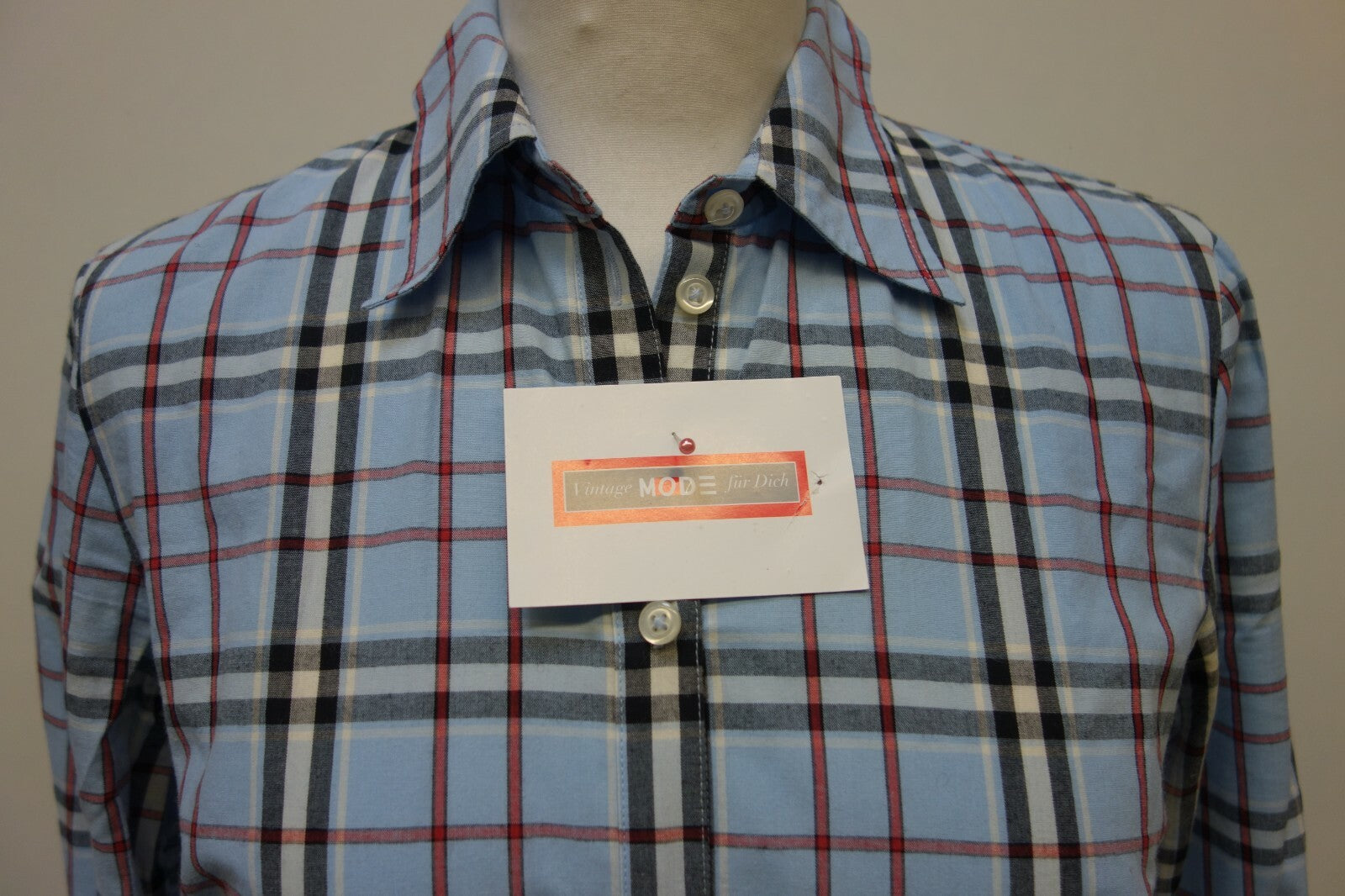 EK0429 Damen Bluse von Seidensticker, kariert, Gr. 361