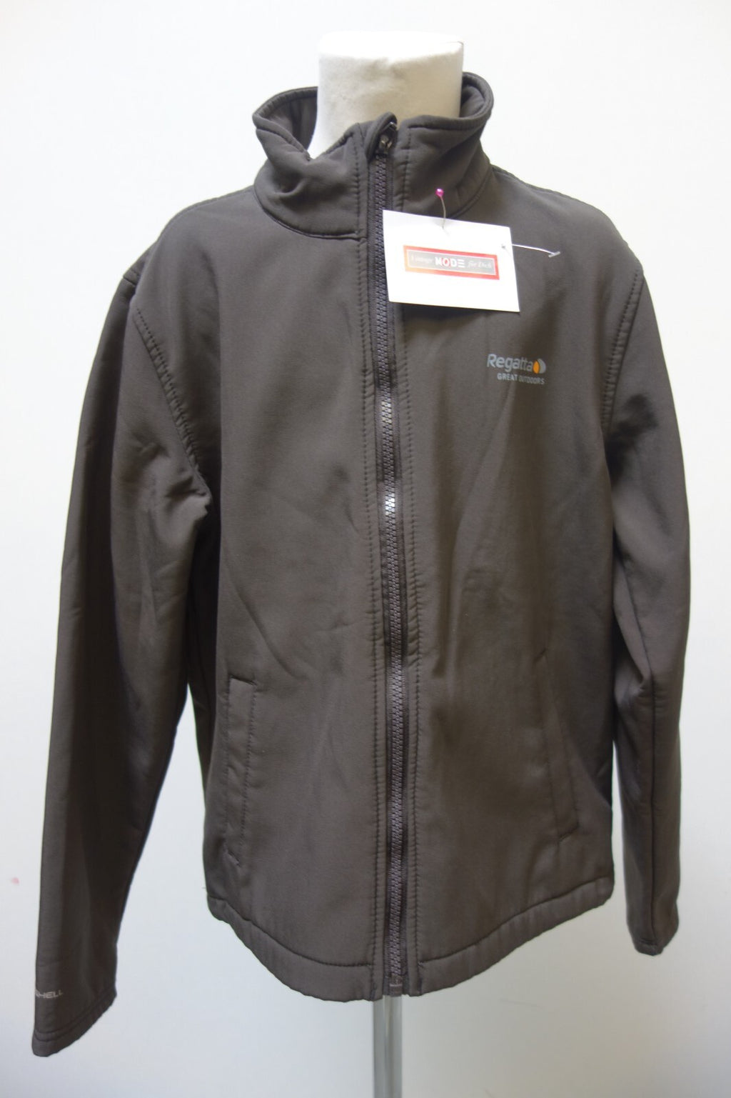 EK1840 Kinder Softshelljacke von Regatta, braun, Gr. 1520