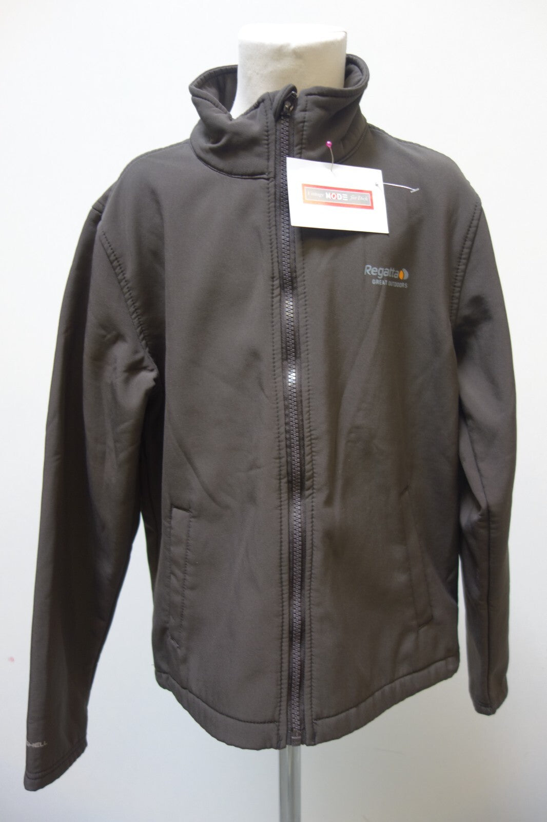 EK1840 Kinder Softshelljacke von Regatta, braun, Gr. 1520