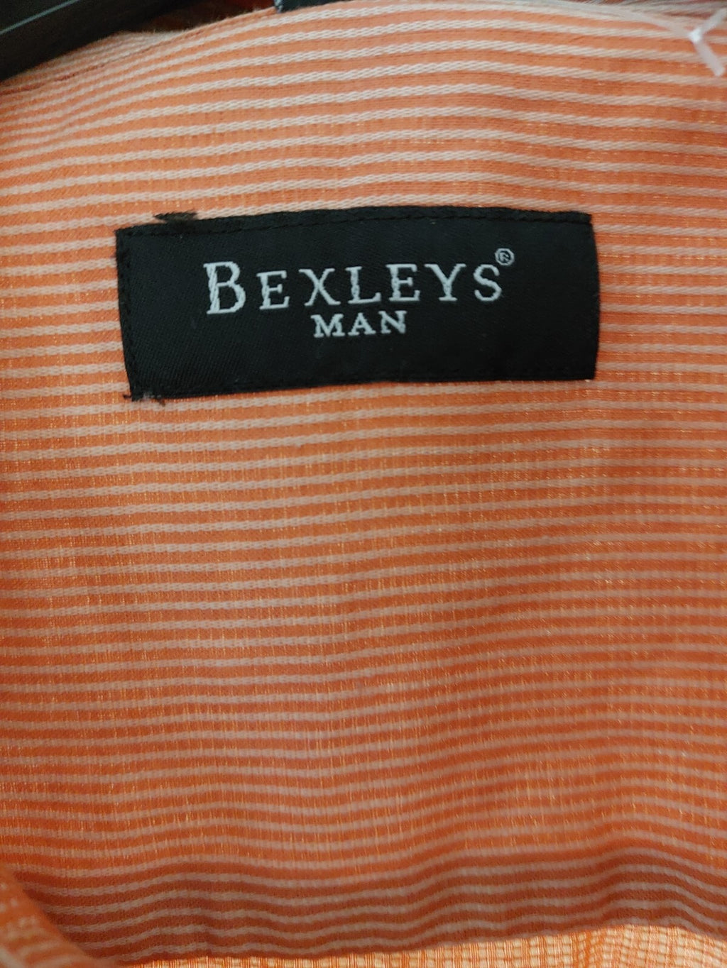 EK0298 Herren Hemd von Bexleys, ornage, Gr. L4
