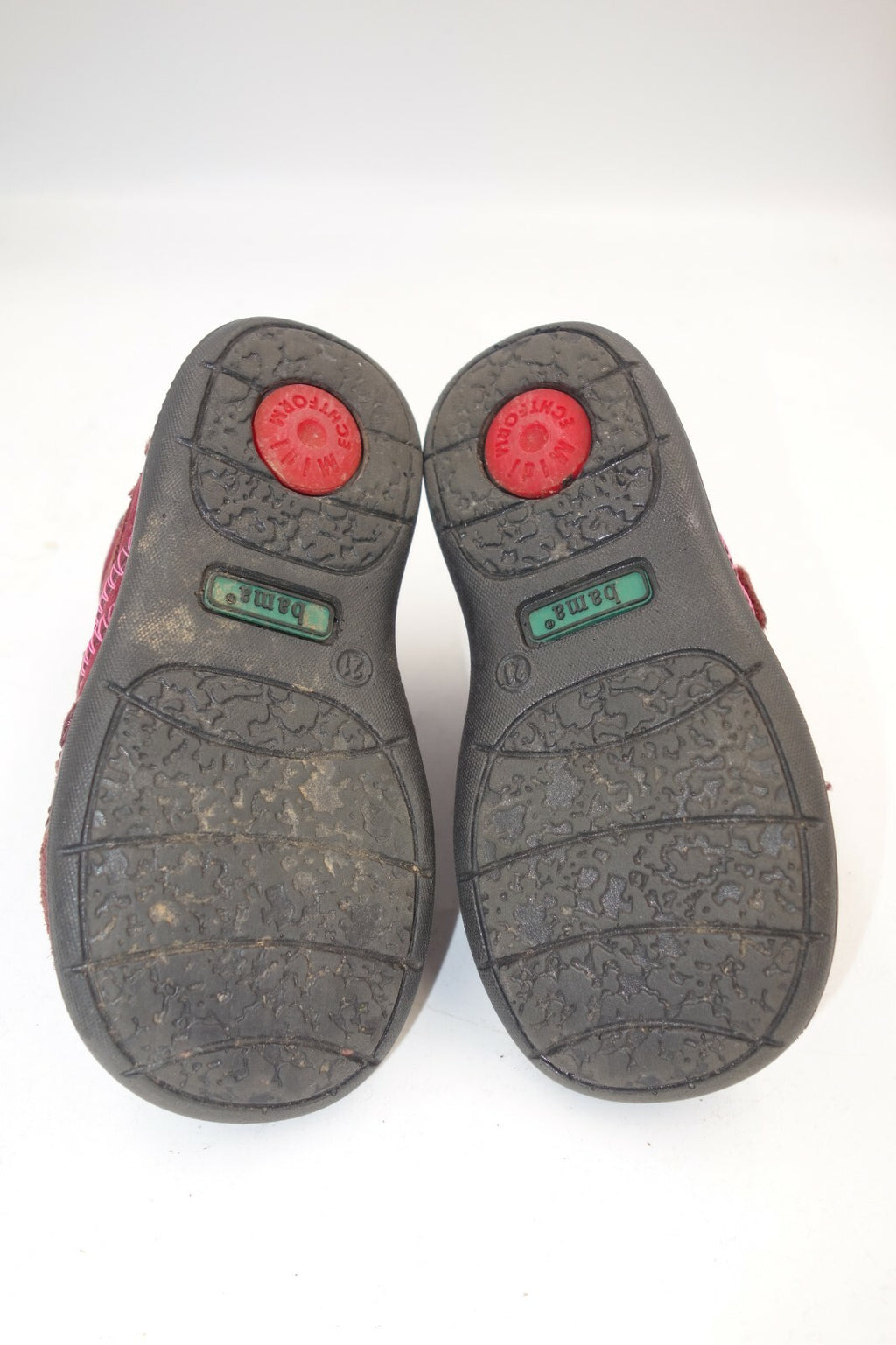 ES0241 Mädchen Schuhe von Bama, dunkelrot/lila, Gr. 213