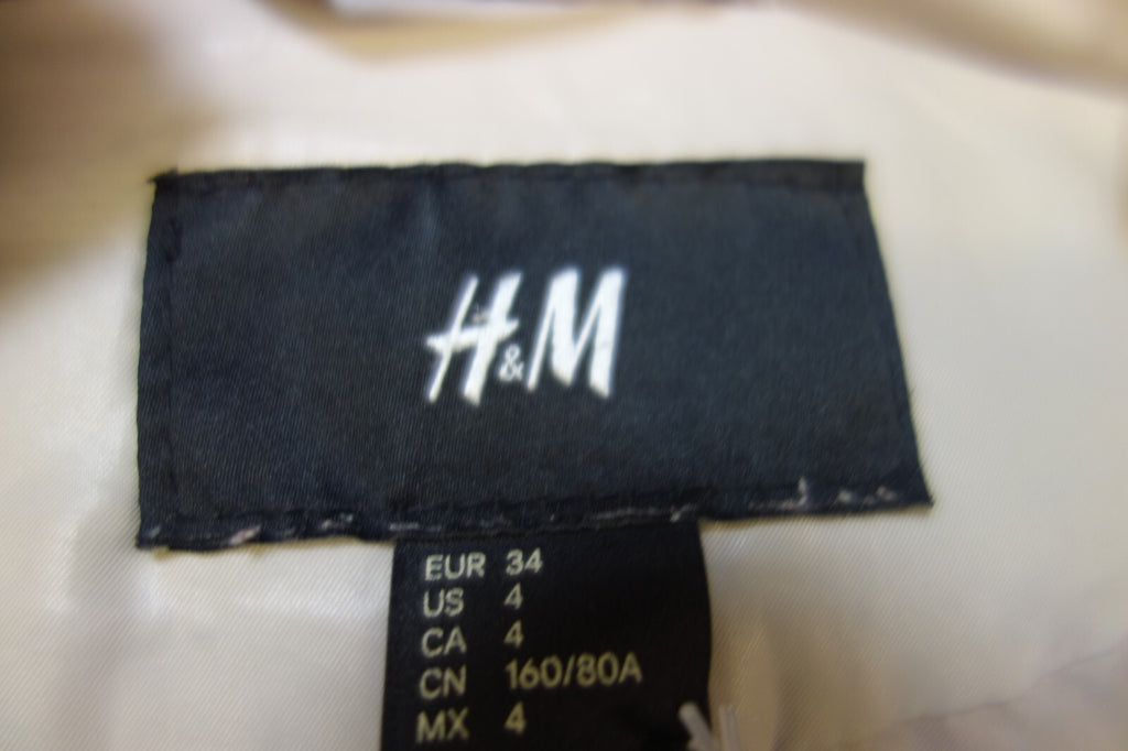 EK3414 Damen Steppjacke von H&M, beige, Gr. 344