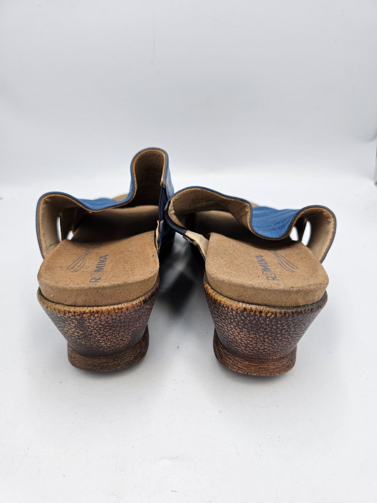 ES0641 Damen Sandalen von Romika, blau, Gr. 414