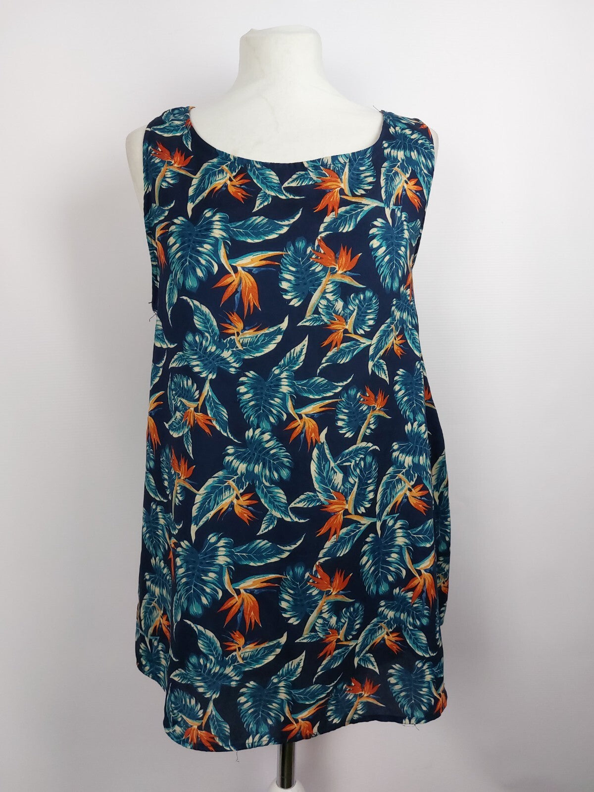 EK4660 Damen Top von MNG Collection, blau-rot, Gr.XL0